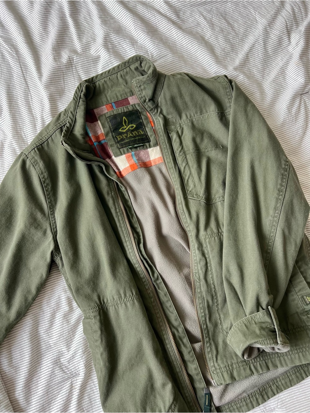 Green Prana Jacket - Picture 2 of 4